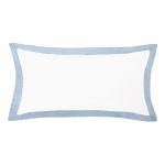 The Linden French Blue Throw Pillow