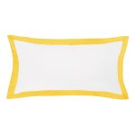 The Linden Yellow Throw Pillow