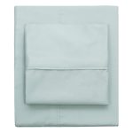 Porcelain Green 400 Thread Count Fitted Sheet