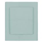 Seafoam Green 400 Thread Count Fitted Sheet