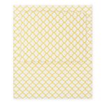 Yellow Cloud Fitted Sheet